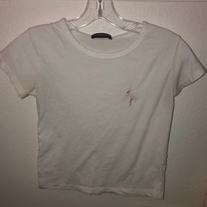 EMBROIDERED BRANDY MELLVILLE T